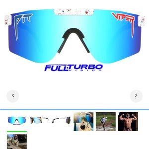 COPY - Viper Sunglasses Pit Turbo - blue glass